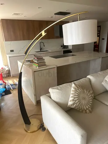 Elegant Arc Floor Lamp with Modern Design