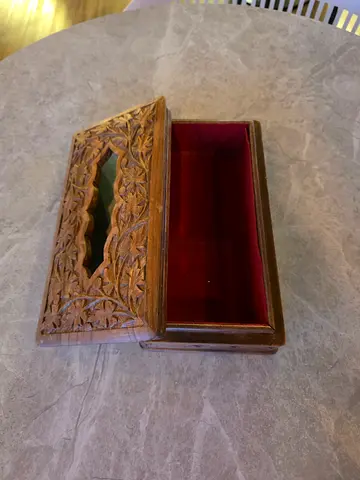 Beautifully Carved Decorative Wooden Box