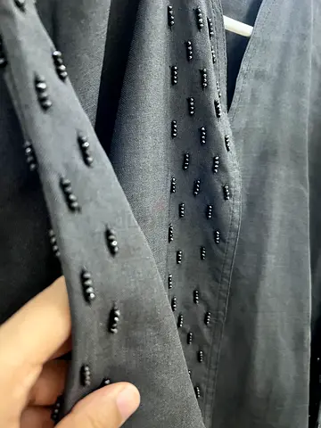 Elegant Black abaya for Any Occasion size 58