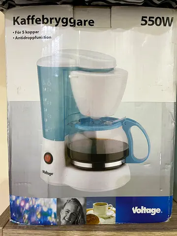 Voltage Coffee Maker - 550W Performance