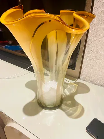 Elegant Vintage Glass Vase