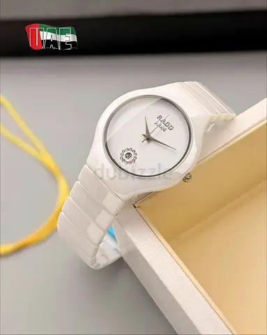 Stylish Rado White Ceramic Watch