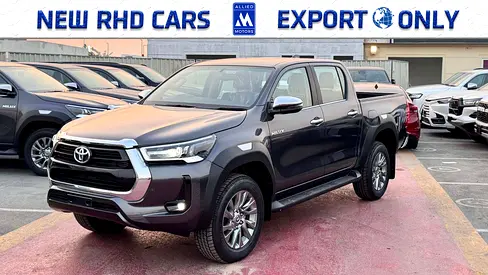 2025 TOYOTA RIGHT HAND DRIVE HILUX TOP-LINE D/CAB 2.8L DIESEL BRAND NEW 0KM