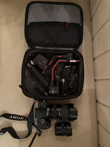 Sony a7 IV Mirrorless Camera With Lenses and accessories