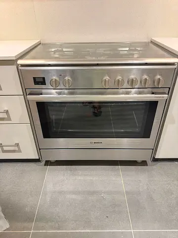 Bosch Series 8 Top Gas Oven Electric Cooker 90cm