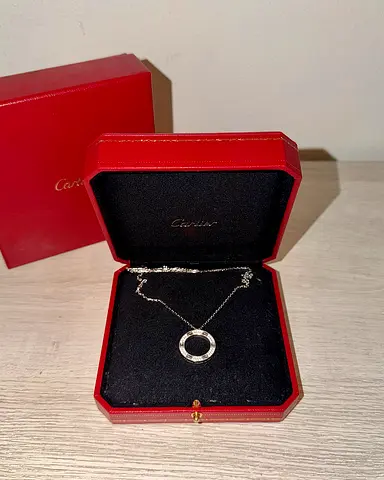 Cartier Necklace Love ORIGINAL with All Documents and box
