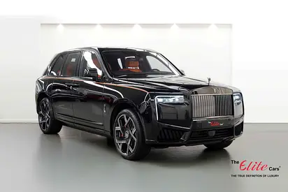 2026 ROLLS ROYCE CULLINAN SERIES II BLACK BADGE / GCC / DEALER WARRANTY AND SERVICE