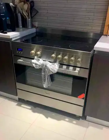 Midea electric ceramic cooker High-Quality Stainless Steel Cooking Range 90x60cm