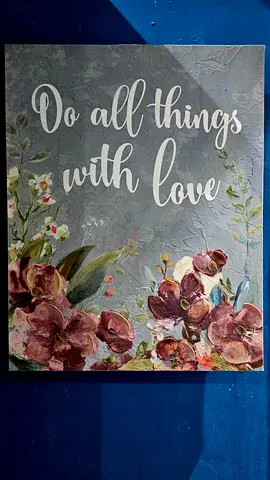 Inspirational Floral Wall Art