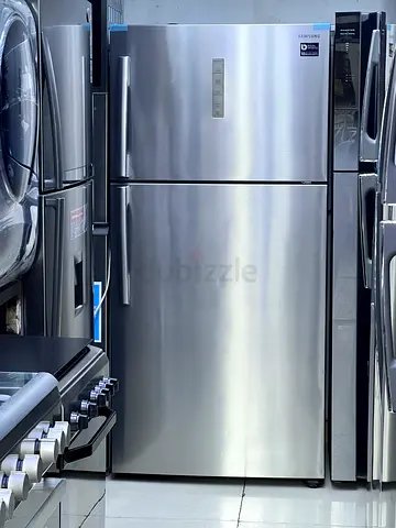 Stainless Steel Refrigerator with Modern Design