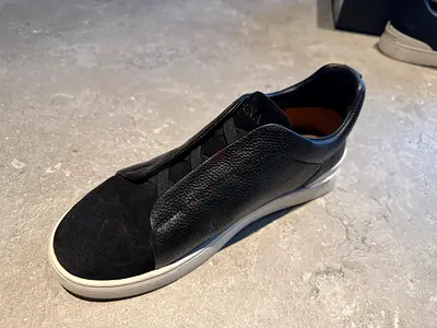 Zegna Triple Stitch Sneaker