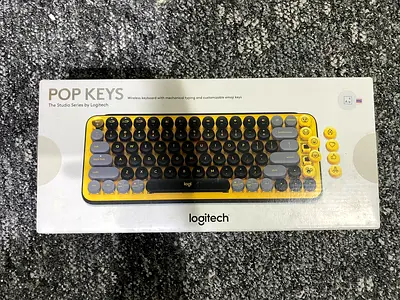 Logitech Pop Keys Wireless Mechanical Keyboard - Stylish and Functional