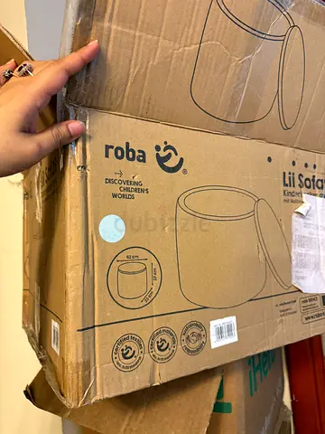 Roba sofa stool with storage