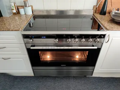 Siemens latest model IQ-500 full electric ceramic 5 hobs cooking range oven dual fan stove 90x60 🇮