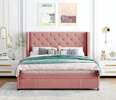 Stylish Queen Size Bed