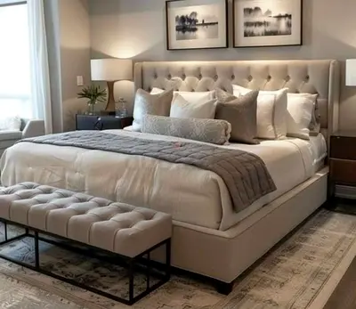 Premium high Quality 200*200 super king size bed