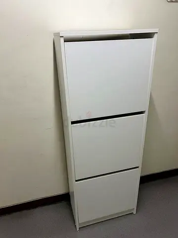Stylish White Shoe Cabinet for Sale