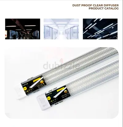 Dust Proof Clear LED Diffuser for Modern Lighting
