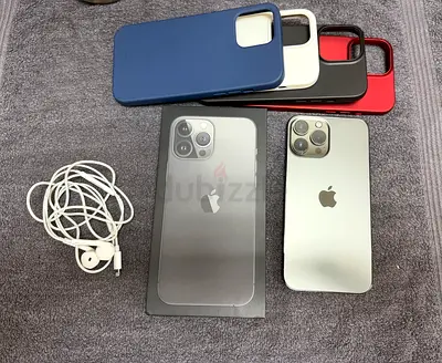 iPhone 13 Pro Max 256Gb + Cases + earphones for sale