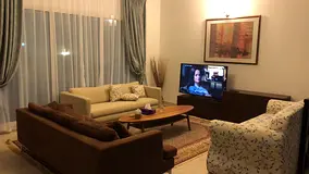 Master room with private cover parking