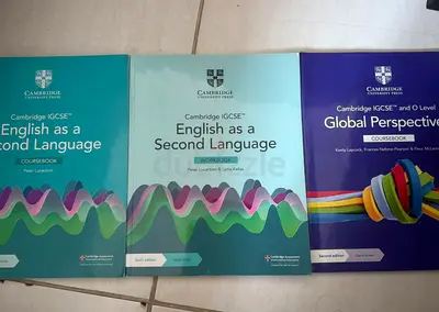 Cambridge IGCSE English Coursebook  Workbook plus Global Perspectives (negotiable price)