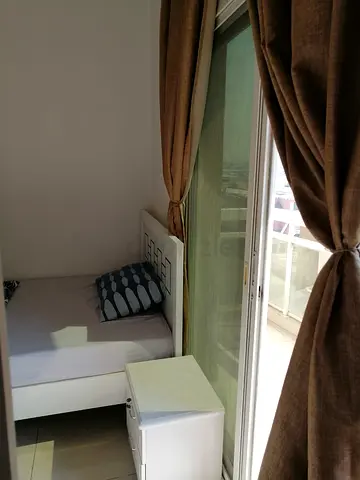 Spacious Partition with Private Balcony | Barsha (Near Mall of the Emirates)
