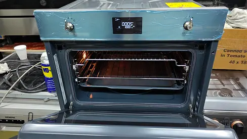 Smeg new condition built in microwave compact oven dual combi