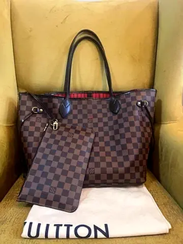 authentic Louis vuitton neverfull mm