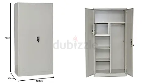Sturdy Metal Wardrobe Cabinet for Sale