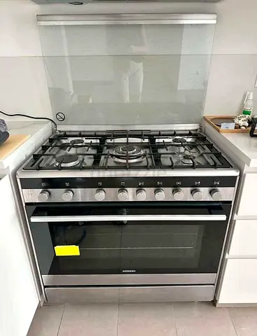 Siemens 5 burner full gas cooking range 90/60 size Professional Gas Range for Your Kitchen, free del