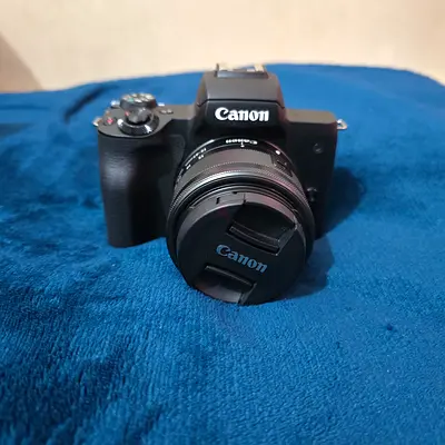 Canon EOS M50 Mark II is a popular, compact mirrorless camera for content creators