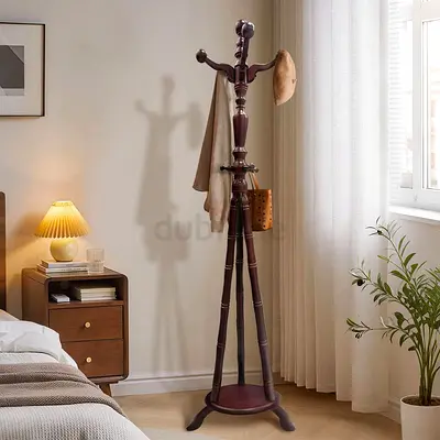 Elegant Wooden Coat Rack for Stylish Home Organization