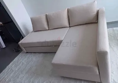 Comfortable L-Shaped Sofa with Storage