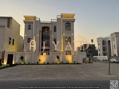 Luxury villa for sale in Ajman, Al Zahiyah area. Corner villa on two streets, three floors with a 12
