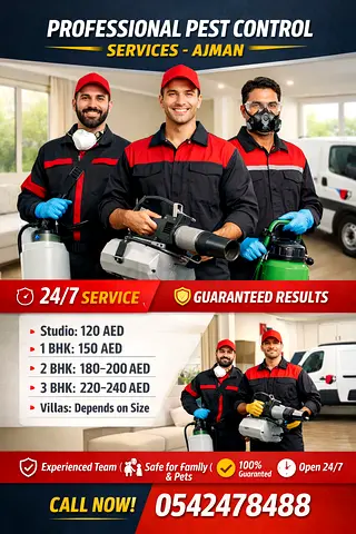 Professional Pest Control Services – Ajman
