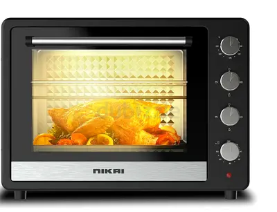 Nikai 65L Electric Oven with Adjustable Temperature
