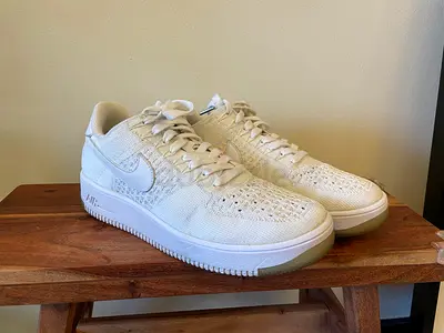 2016 Air Force 1 Ultra Flyknit Low White Ice