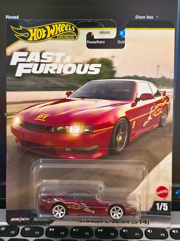 Hot Wheels Fast  Furious Nissan 240SX Diecast Model