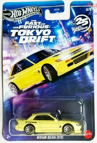 Hotwheels silver the fast and the furious tokyo drift
