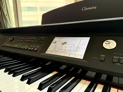 Premium Yamaha Clavinova CVP-705 – Touch Screen  Real Wood Keys