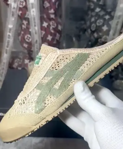 MEXICO 66 SABOT BEIGE/GREEN