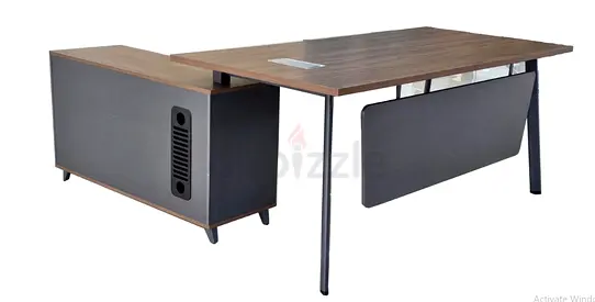 L shape manager table