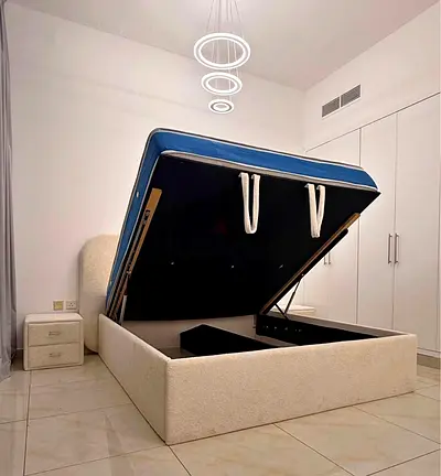 Brand New Stylish Storage Bed with Lift-Up Base