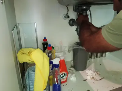 Under-Sink Pipe Installation or Fixing