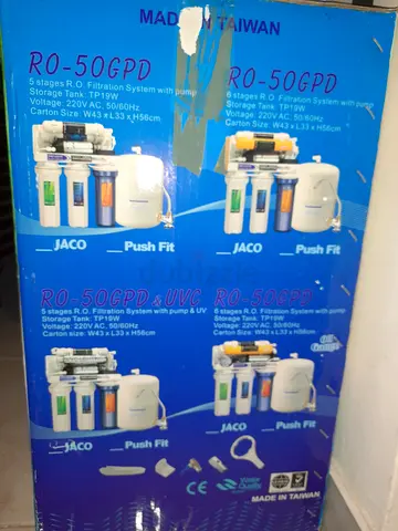 RO water purifyer 50G/day. Brand new Taiwan made