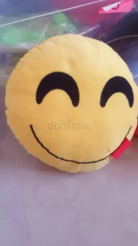 Happy face soft toy