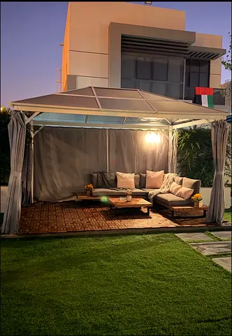 Outdoors sitting area