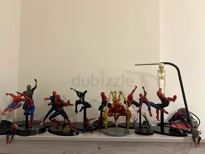 Spiderman figures