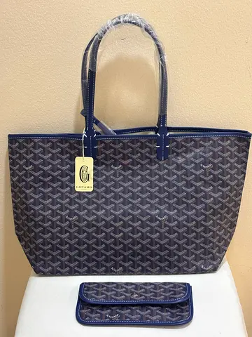 Goyard navy blue tote bag / reversible SALE