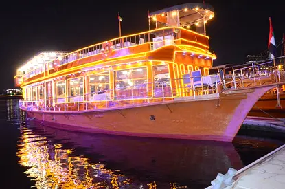 Dubai Dhow Cruise Dinner Experience